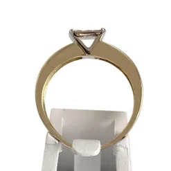 Bague d'occasion 2 ors 750 diamants