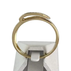 Bague d'occasion or 750 2 tons diamants