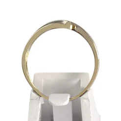 Bague d'occasion or 750 2 tons diamants