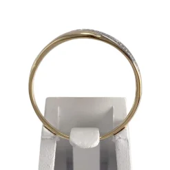 Bague d'occasion or 750 2 tons diamant