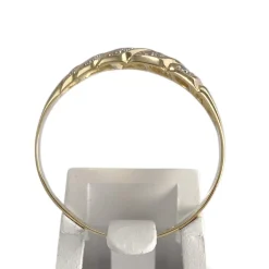 Bague d'occasion  or 2 tons 750 diamant