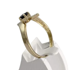 Bague d'occasion  or 2 tons 750 saphir