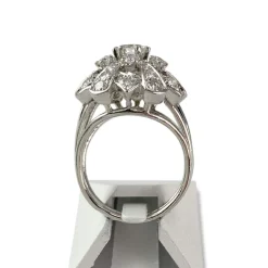 Bague d'occasion platine 950 diamants
