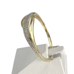 Bague d'occasion 2 tons 750 diamants