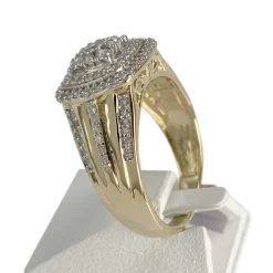 Bague d'occasion 2 tons 750 diamants