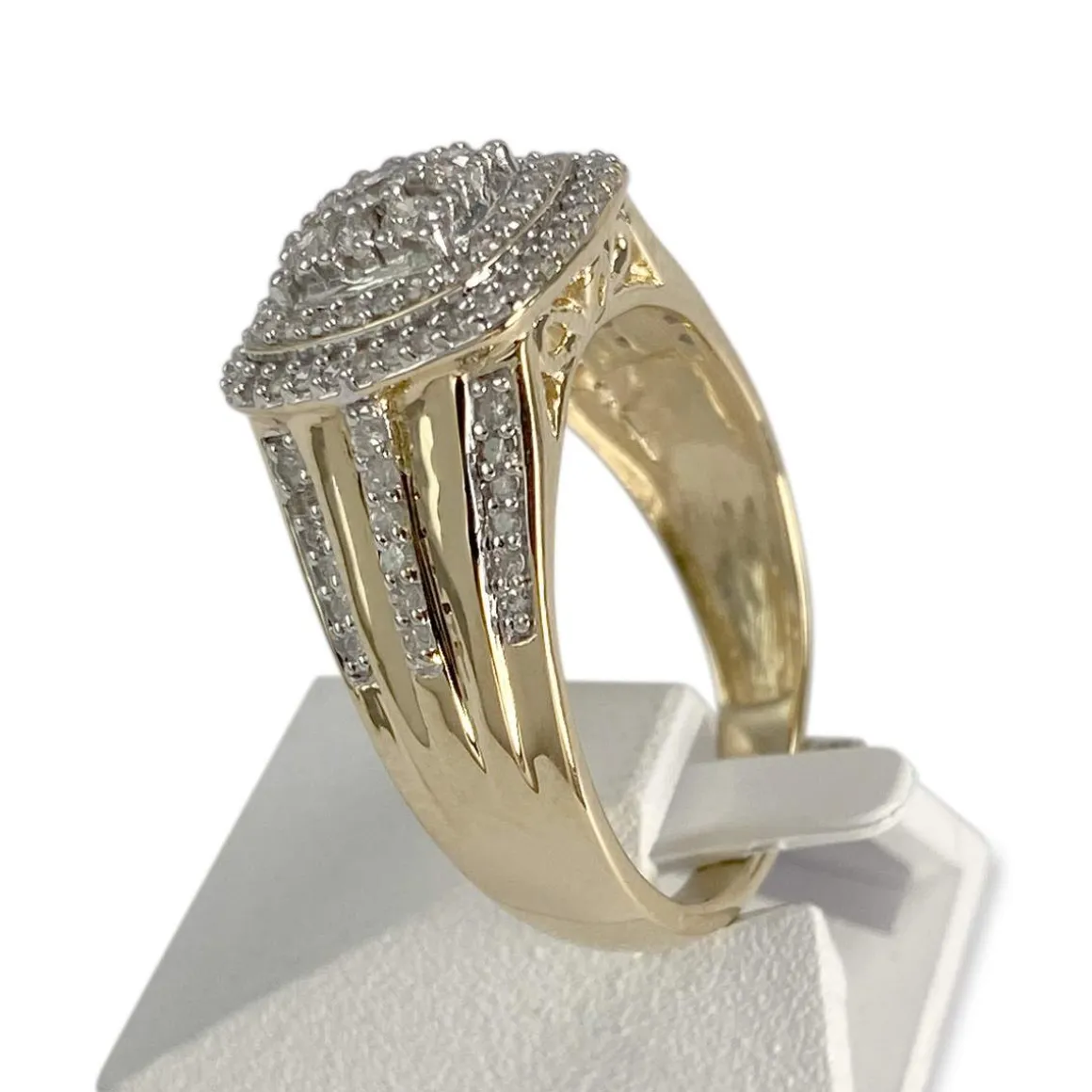 Bague d'occasion 2 tons 750 diamants