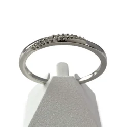 Bague duo d'occasion or 750 diamant