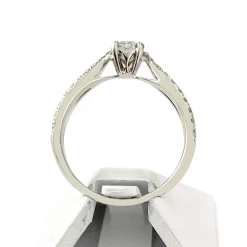 Bague GUERIN d'occasion or 750 blanc diamants