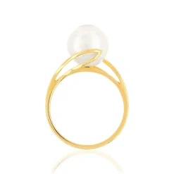 Bague MATY Or 375 jaune Perle de culture de Chine