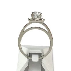 Bague mauboussin d'occasion or 750 blanc diamants