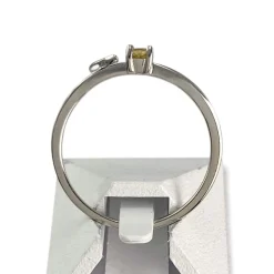 Bague MAUBOUSSIN d'occasion  or 750 blanc saphir jaune