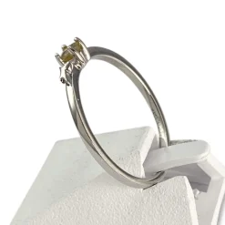 Bague MAUBOUSSIN d'occasion  or 750 blanc saphir jaune