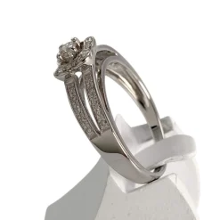 Bague MAUBOUSSIN d'occasion or 750 blanc diamants