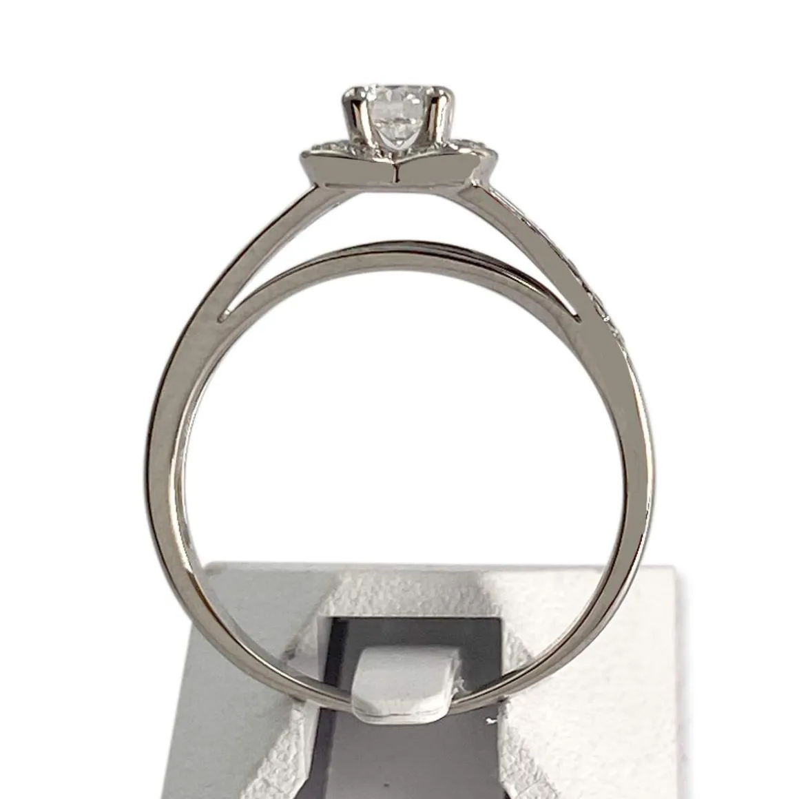 Bague MAUBOUSSIN d'occasion or 750 blanc diamants