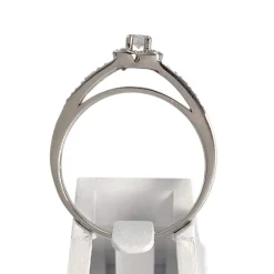 Bague MAUBOUSSIN d'occasion or 750 blanc diamants
