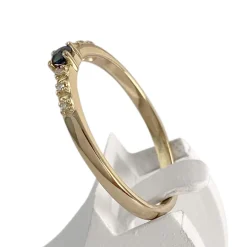 Bague MAUBOUSSIN d'occasion or 750 jaune saphir diamant