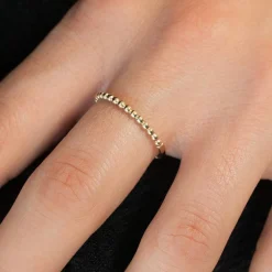 Bague or 375 jaune