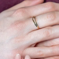 Bague or 375 jaune
