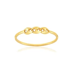 Bague or 375 jaune