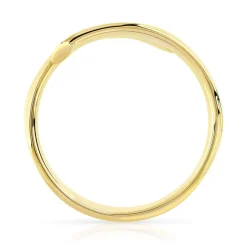 Bague or 375 jaune