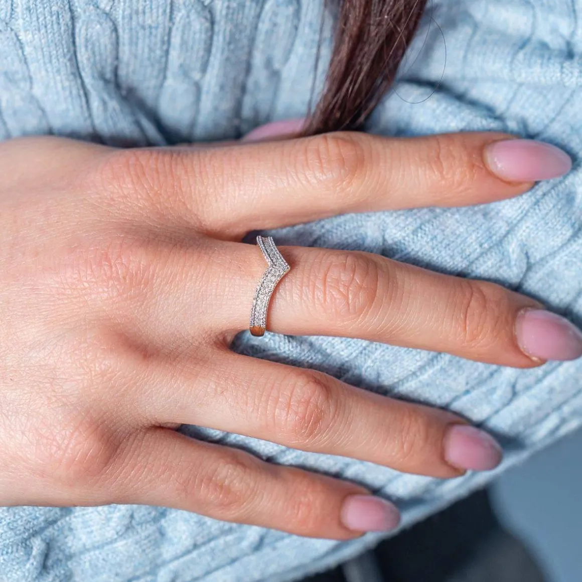 Bague or 750 jaune diamants