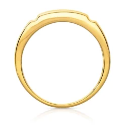Bague 2 ors 750 diamant