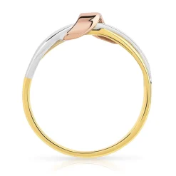 BAGUE 3 ors 375 motif noeud