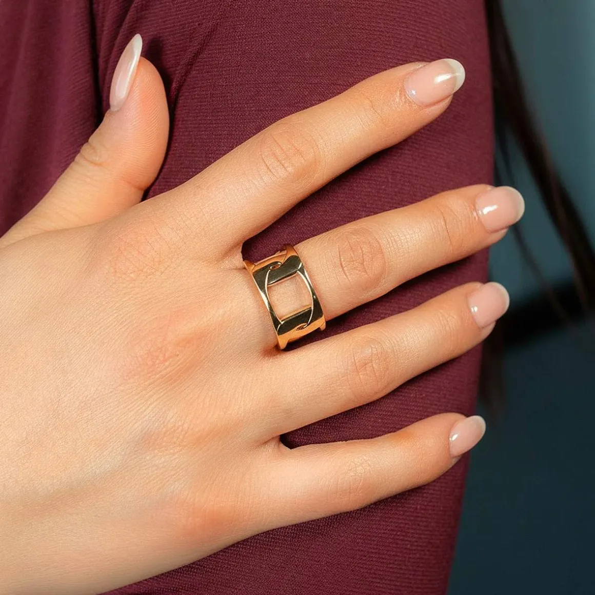 Bague plaqué or