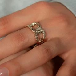 Bague plaqué or