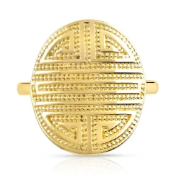 Bague plaqué or
