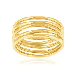 Bague plaqué or jaune