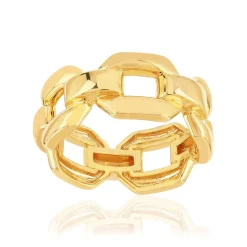 Bague plaqué or jaune