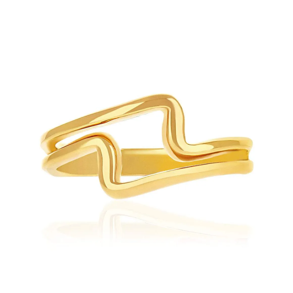 Bague plaqué or jaune