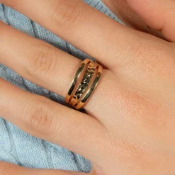 Bague plaqué or jaune