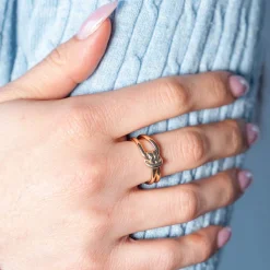 Bague plaqué or jaune