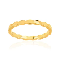 Bague plaqué or jaune