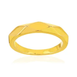 Bague plaqué or jaune