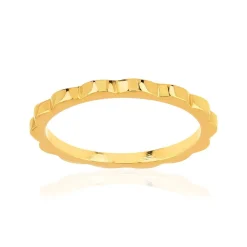 Bague plaqué or jaune