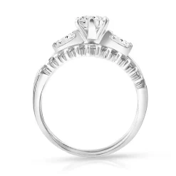 3 bagues argent 925 zirconias