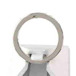 Bague tour complet d'occasion or 750 blanc diamants