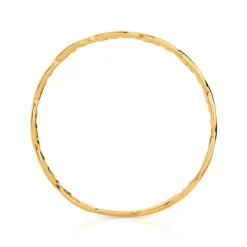 BAGUE tressée en or jaune 375