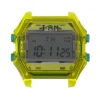 Boîte de montre IAM large polycarbonate jaune