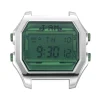 Boîte de montre IAM large polycarbonate argenté