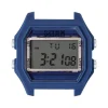 Boîte de montre IAM large polycarbonate bleu