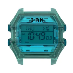 Boîte de montre IAM medium polycarbonate vert