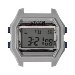 Boître de montre IAM large polycarbonate gris
