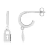 Boucles d'oreilleS argent 925