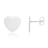 Boucles d'oreilles argent 925 coeurs