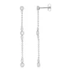 Boucles d'oreilles argent 925 et zirconias