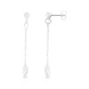 Boucles d'oreilles argent 925 pendantes